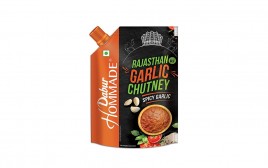 Dabur Homemade Rajasthan Ki Garlic Chutney Spicy Garlic  Pouch  200 grams